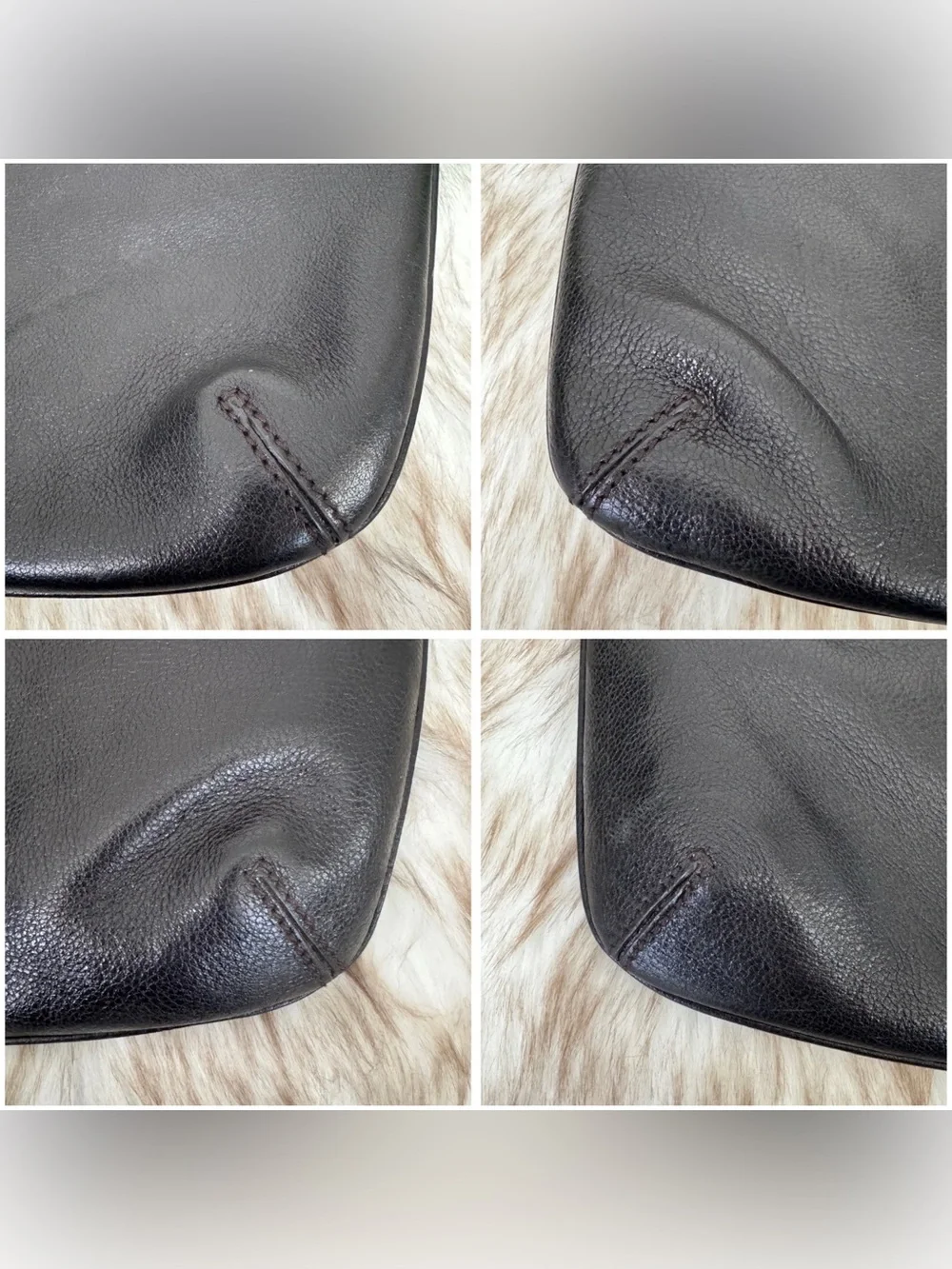 Cartier Vintage Marcello Reporter Leather  Shoulder Bag